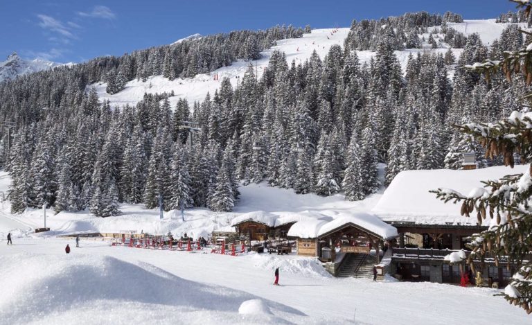 Luxury restaurant for wedding on the slot in Courchevel 1850