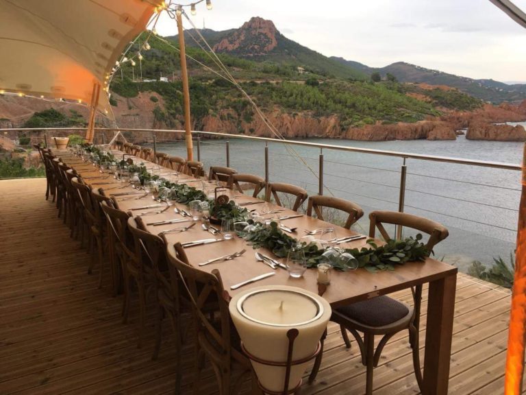 Cap de Théoule - Mariage vue mer Cannes